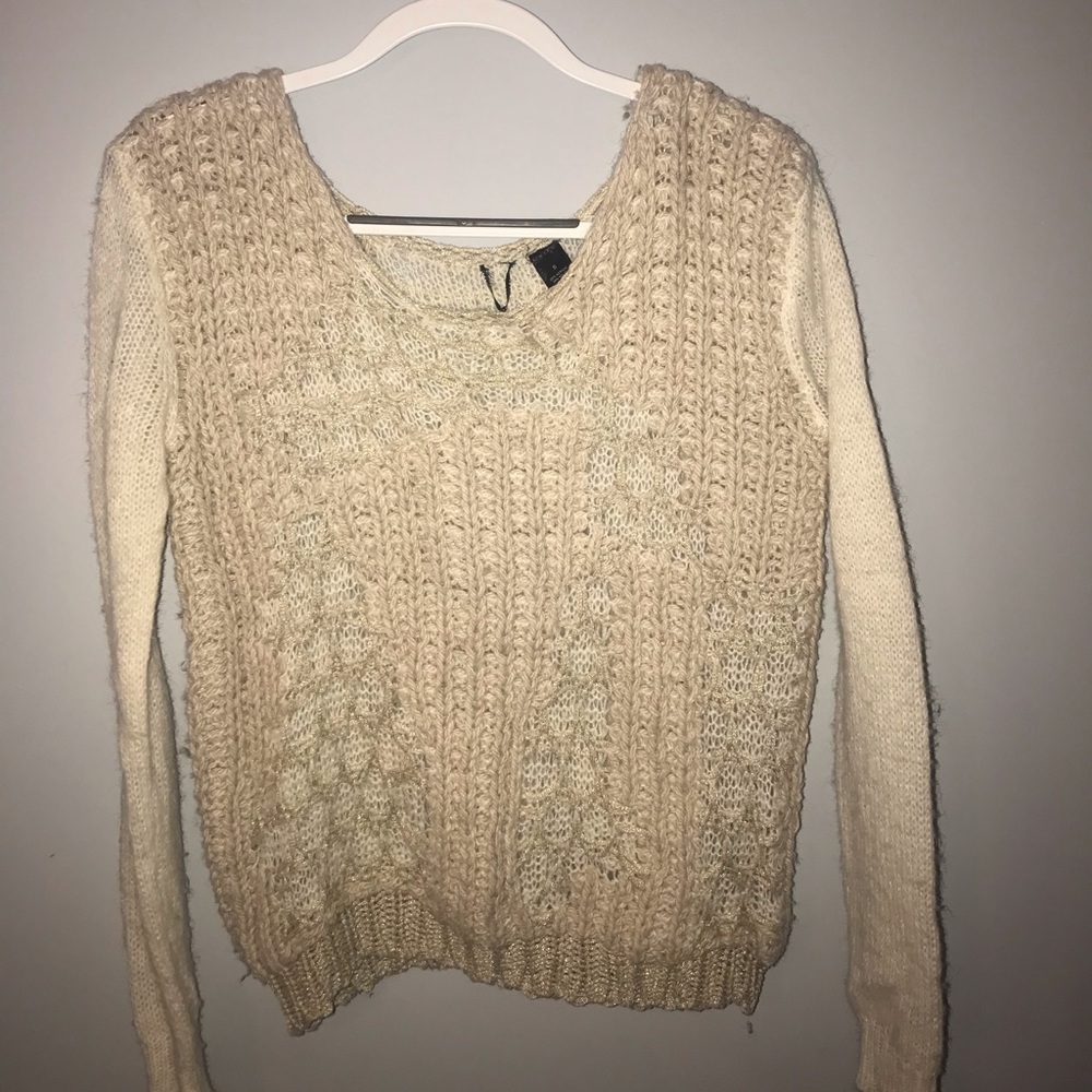 Tan sweater